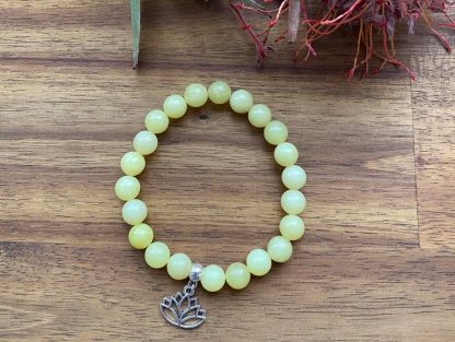 lemon jade gemstone bracelet adelaide